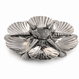 Pewter Marine Life Serving Tray - OROA