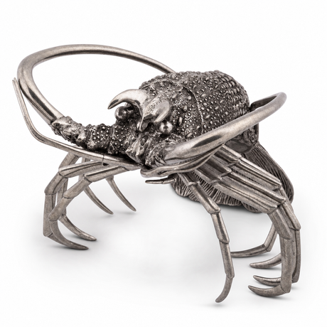 Pure Pewter Lobster Statuette - OROA