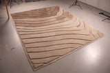 OMBRÉ – Custom Made Shearling and Cowhide Rug