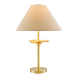 Modern European furniture - Beige Linen Empire Table Lamp - www.oroa.com
