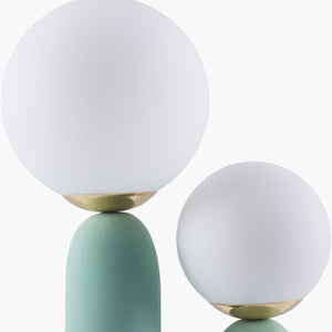   Modern European furniture - Double Round Glass Table Lamp L - www.oroa.com | Oroa.com