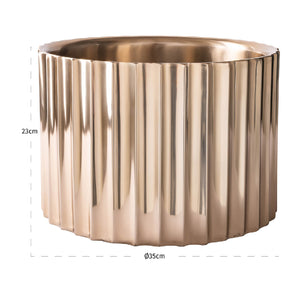 Modern European furniture - Gold Champagne Cooler - www.oroa.com