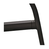 Modern European furniture - Black Aluminum Outdoor Dining Table - www.oroa.com