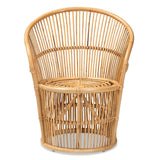 Modern European furniture - Rattan Round Base Accent Chair - www.oroa.com