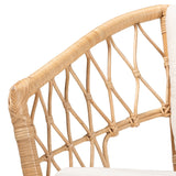 Modern European furniture - Openwork Rattan Accent Chair - www.oroa.com