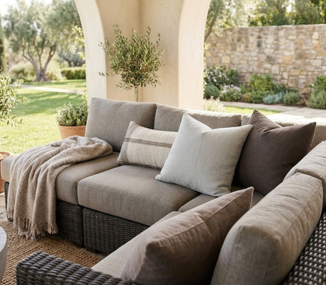 Rough 'n Rowdy Chalk Pillow Cover | DEKOWE Perennials