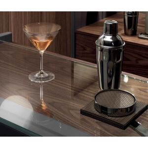 Leather Coaster Holder | Pinetti | OROA.com