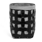 Woven Leather Outdoor Basket | Pinetti Hook | OROA.com