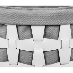 Handwoven Leather Basket L | Pinetti Hook | OROA.com