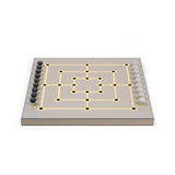 Gold Embellished Leather Game Set | Pinetti Mill | OROA.com