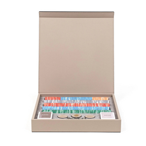 Calf Leather Poker Game Set – front view
