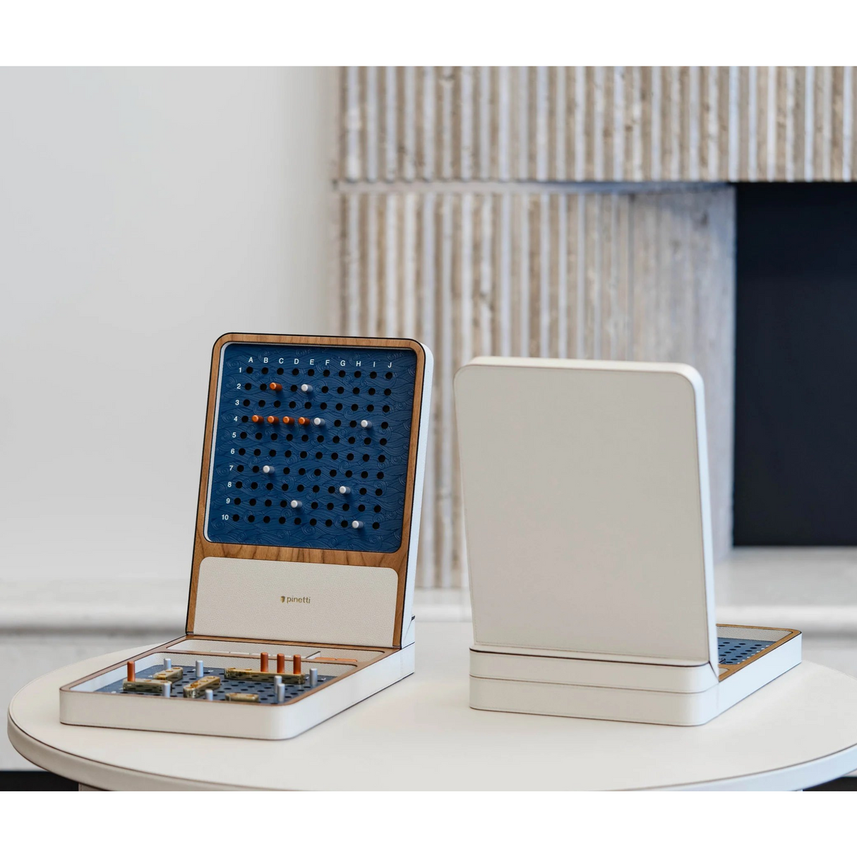 Walnut Wood Board Game | Pinetti Battleship | OROA.com