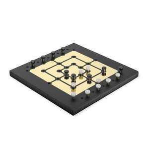 Leather Strategy Game Set | Pinetti Mill | OROA.com