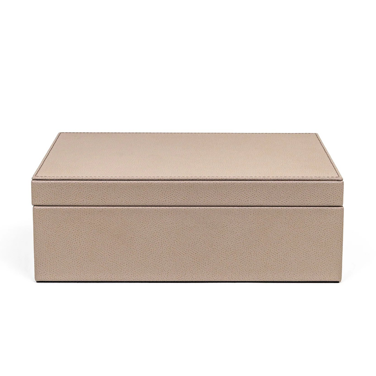Leather Covered Tea Box Organizer | Pinetti | OROA.com