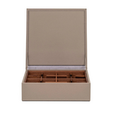 Calf Leather Coffee Pods Box | Pinetti Zenius | Italianfuniture.com