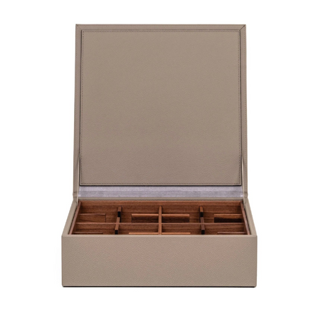 Calf Leather Coffee Pods Box | Pinetti Zenius | Italianfuniture.com