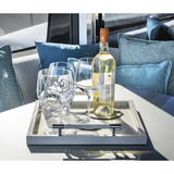 Modern Classic Leather Tray | Pinetti Dedalo | OROA.com