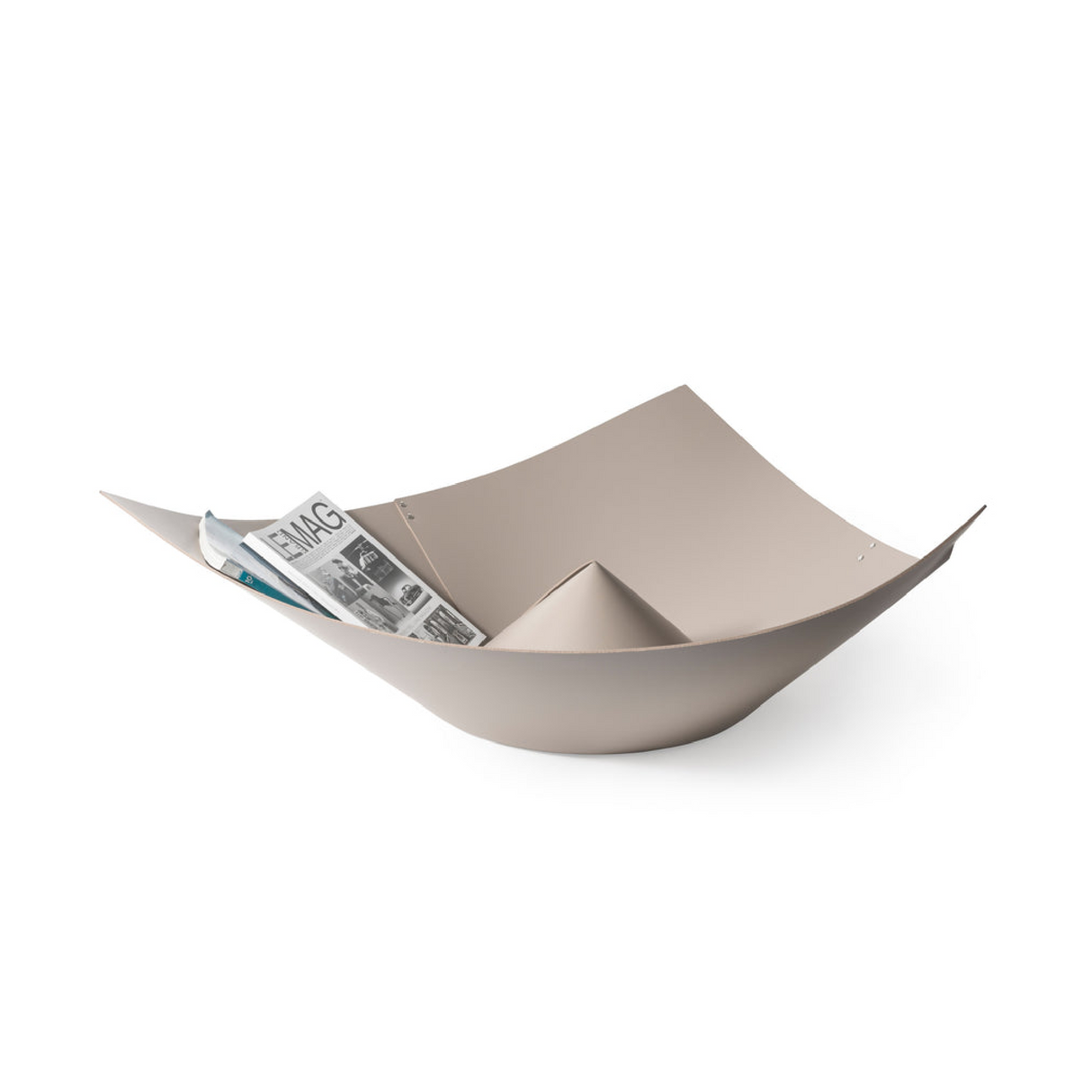 Hat-Inspired Leather Basket | Pinetti Sombrero | OROA.com