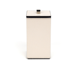 Leather Square Cotton Pad Holder | Pinetti Poseidon | OROA.com