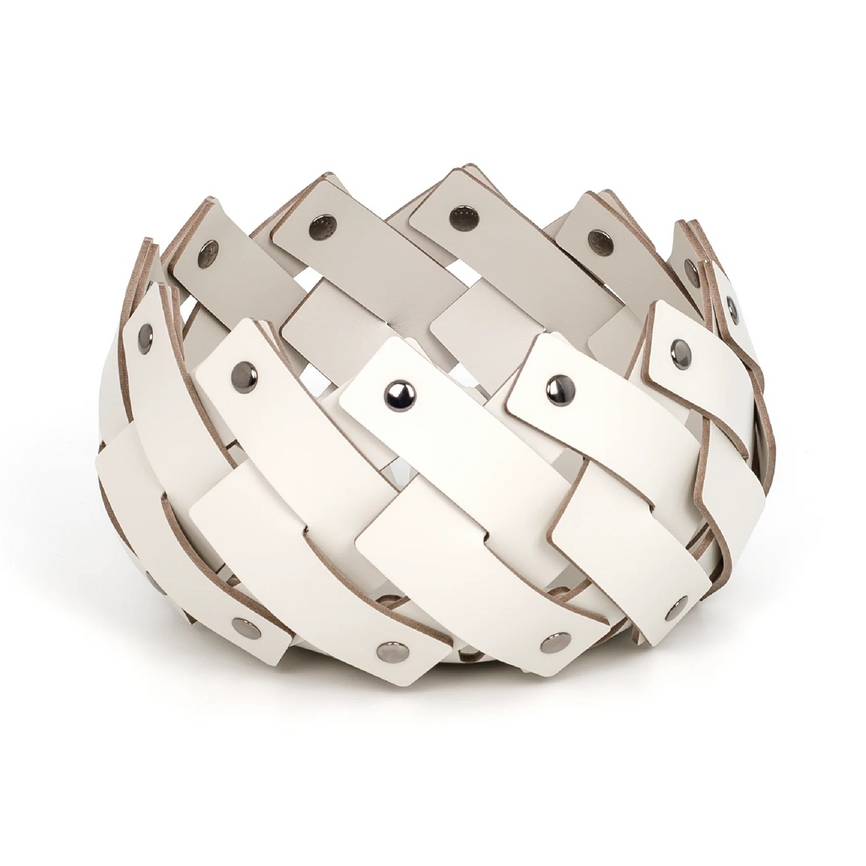 Woven Leather Strips Emptyy Pocket | Pinetti Almeria | OROA.com