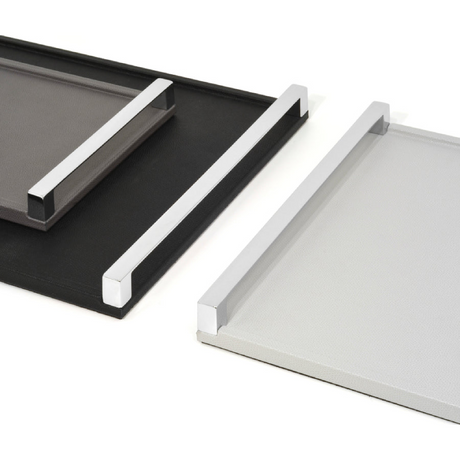 Wooden Tray with Metal Handles | Pinetti Giove | OROA.com