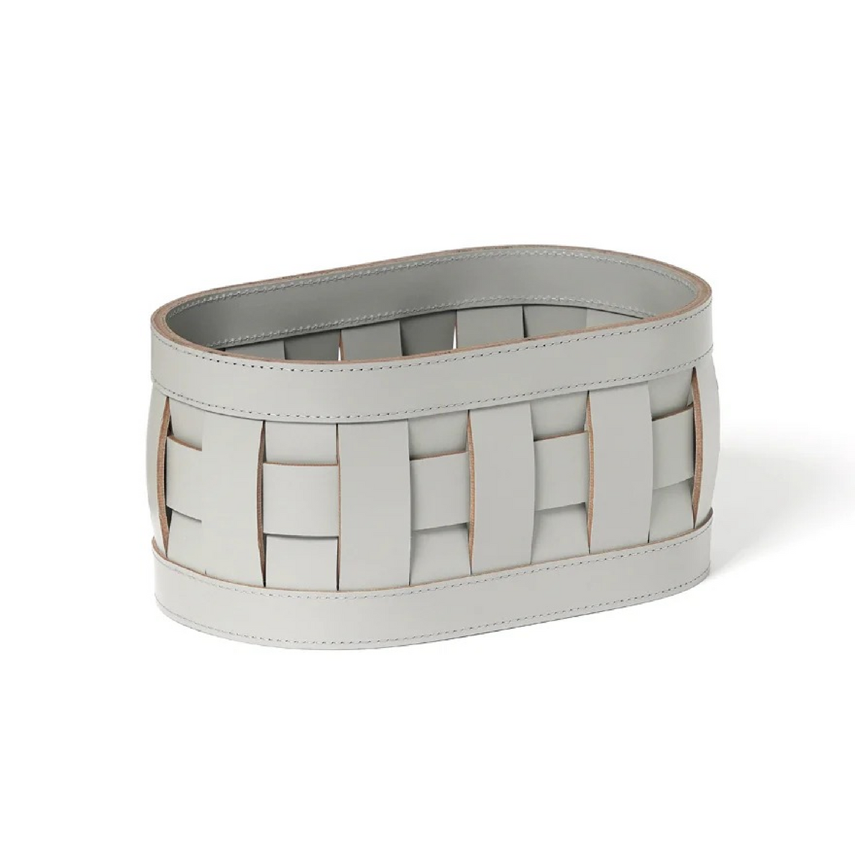 Braided Leather Washcloth Holder | Pinetti Demetra | OROA.com