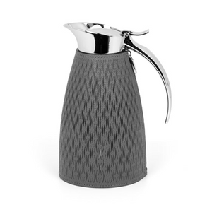 Laser-Cut Leather Thermal Carafe | Pinetti Style | OROA.com