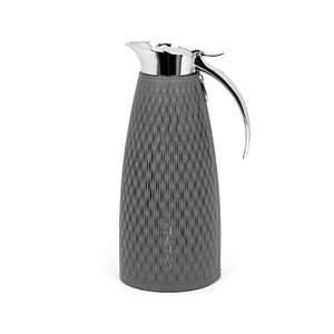 Laser-Cut Leather Thermal Carafe | Pinetti Style | OROA.com