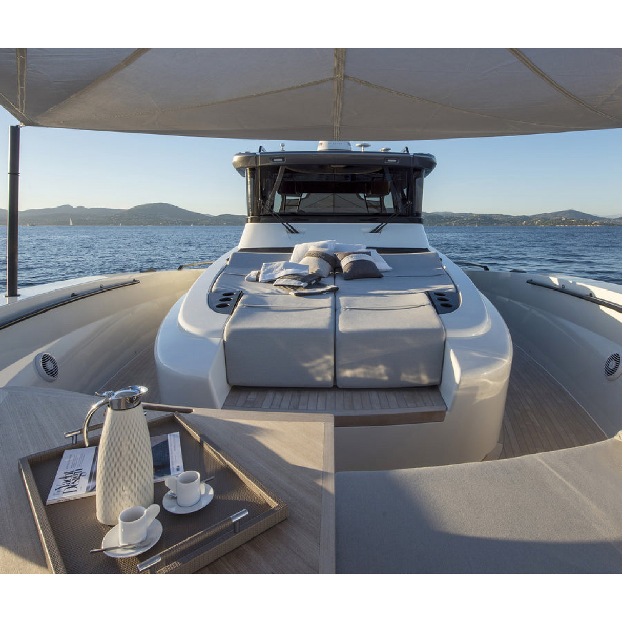 Laser-Cut Leather Thermal Carafe | Pinetti Style | OROA.com