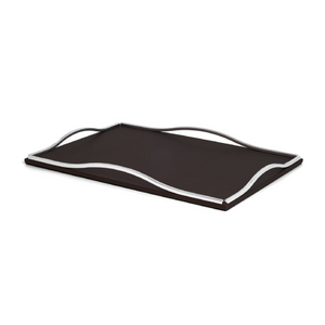 Calf Leather Modern Tray | Pinetti Wave | OROA.com