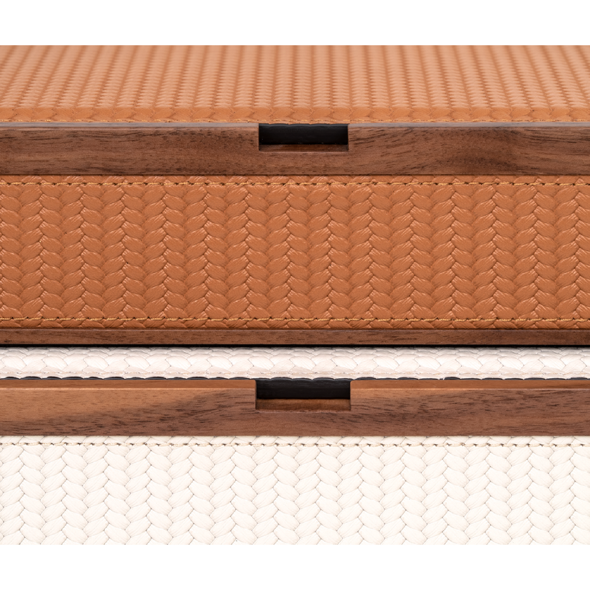 Walnut Wood Rectangular Box | Pinetti Astrea | OROA.com