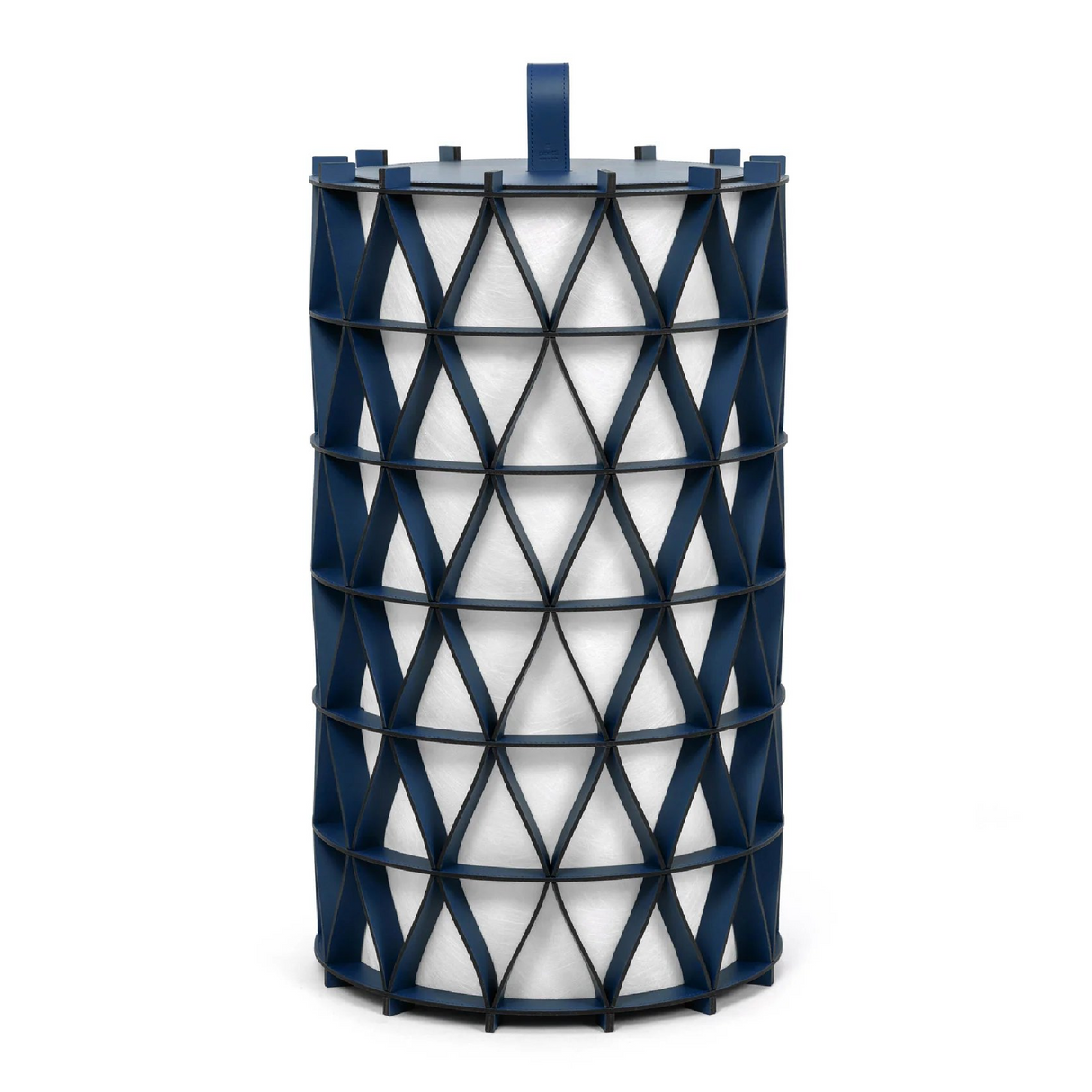 Cylindrical Leather Outdoor Lantern | Pinetti Arena | OROA.com