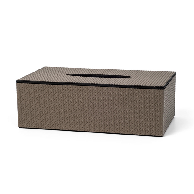 Magnetic Lidded Rectangular Tissue Box | Pinetti | OROA.com