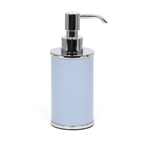 Leather Round Soap Dispenser | Pinetti Olimpia | OROA.com