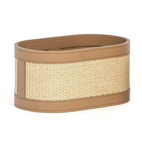 Woven Straw Washcloth Holder | Pinetti Aurora | Italianfuniture.com