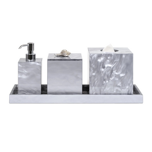 Rectangular Tray Bathroom Set | Pinetti Bea | OROA.com