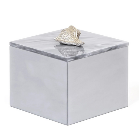 Shell Handle Cotton Pad Holder | Pinetti Bea | OROA.com