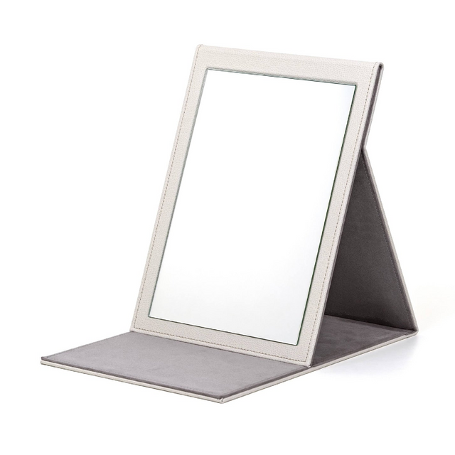 Leather Table Mirror | Pinetti | OROA.com