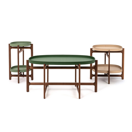 Double Tray Folding Table | Pinetti Chelsea | OROA.com