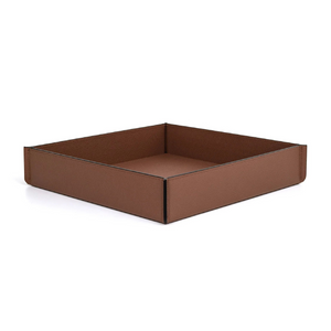 Square Leather Valet Tray | Pinetti Leslie | OROA.com