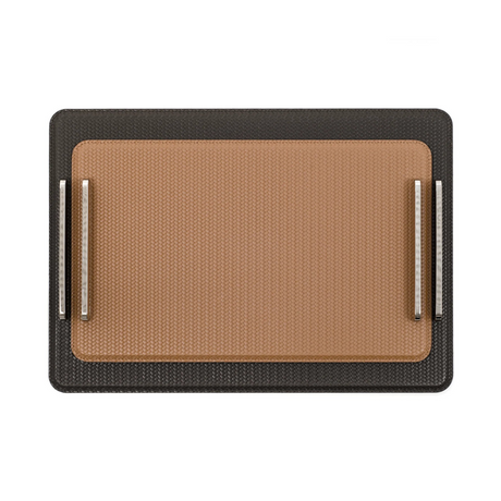 Leather Rectangular Decorative Tray | Pinetti Este | OROA.com