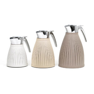 Leather Covered Thermal Carafe | Pinetti Wendy | OROA.com