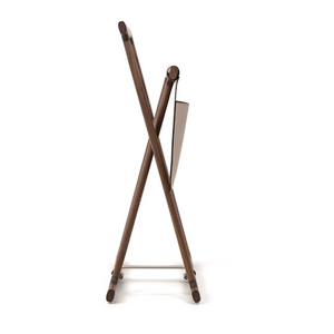 Solid Walnut Blanket Rack | Pinetti Chelsea | OROA.com