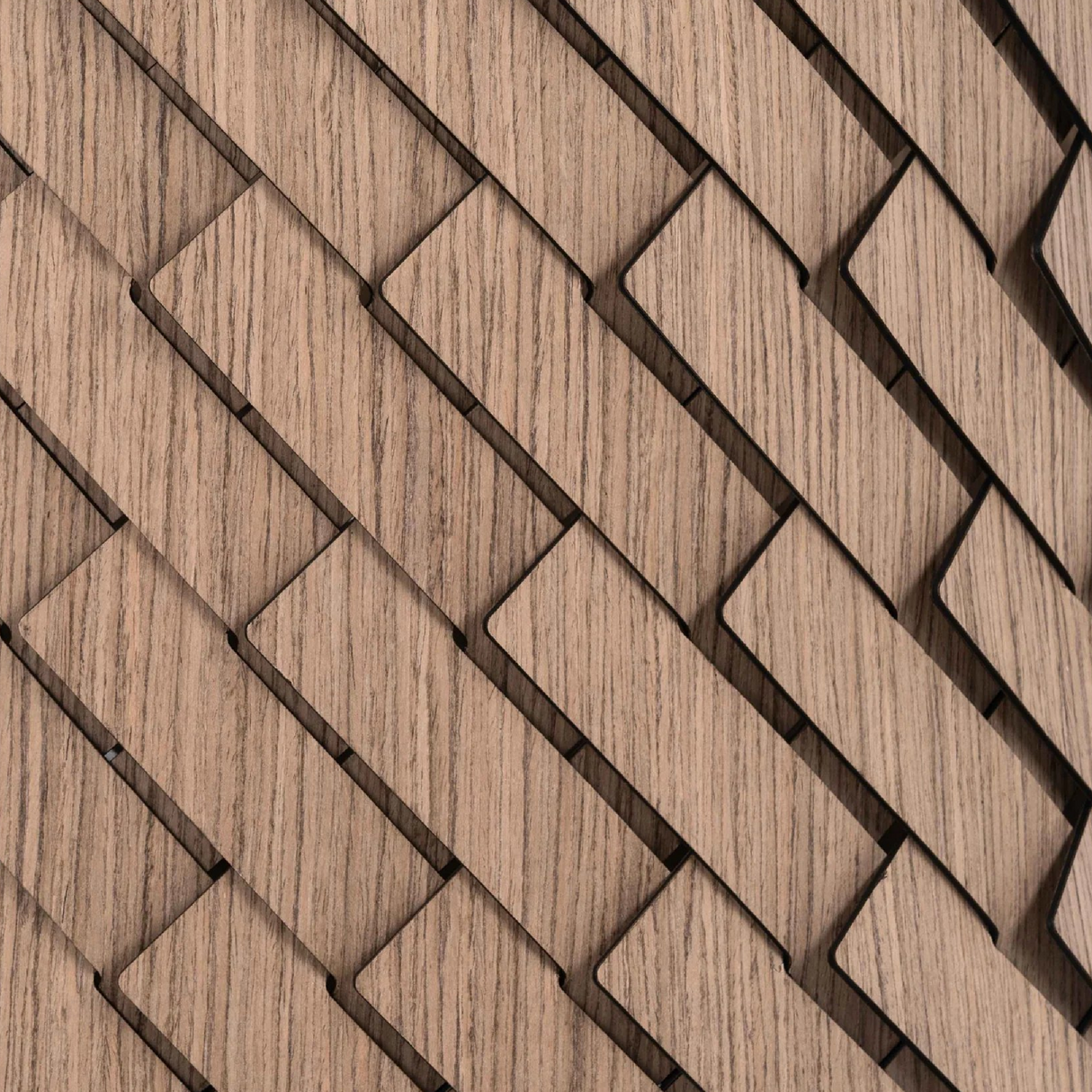 Wood Weave Square Basket S | Pinetti Sestriere | Italianfuniture.com