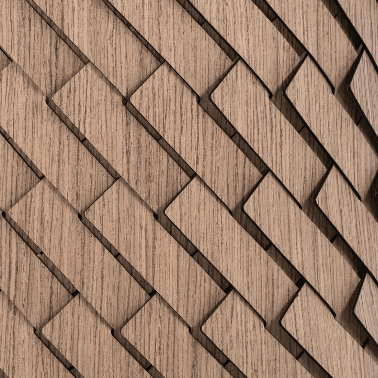 Wood Weave Square Basket | Pinetti Sestriere | Italianfuniture.com