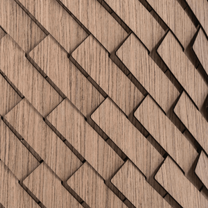 Wood Weave Square Basket | Pinetti Sestriere | Italianfuniture.com