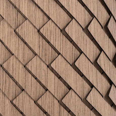 Wood Weave Square Basket | Pinetti Sestriere | Italianfuniture.com