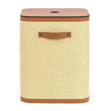 Straw Square Laundry Basket | Pinetti Aurora | Italianfuniture.com