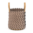 Weave Square Basket with Handles M | Pinetti Sestriere | Italianfuniture.com