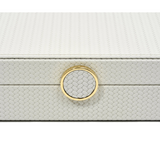 Leather Wrapped Jewelry Box | Pinetti Prestige | OROA.com